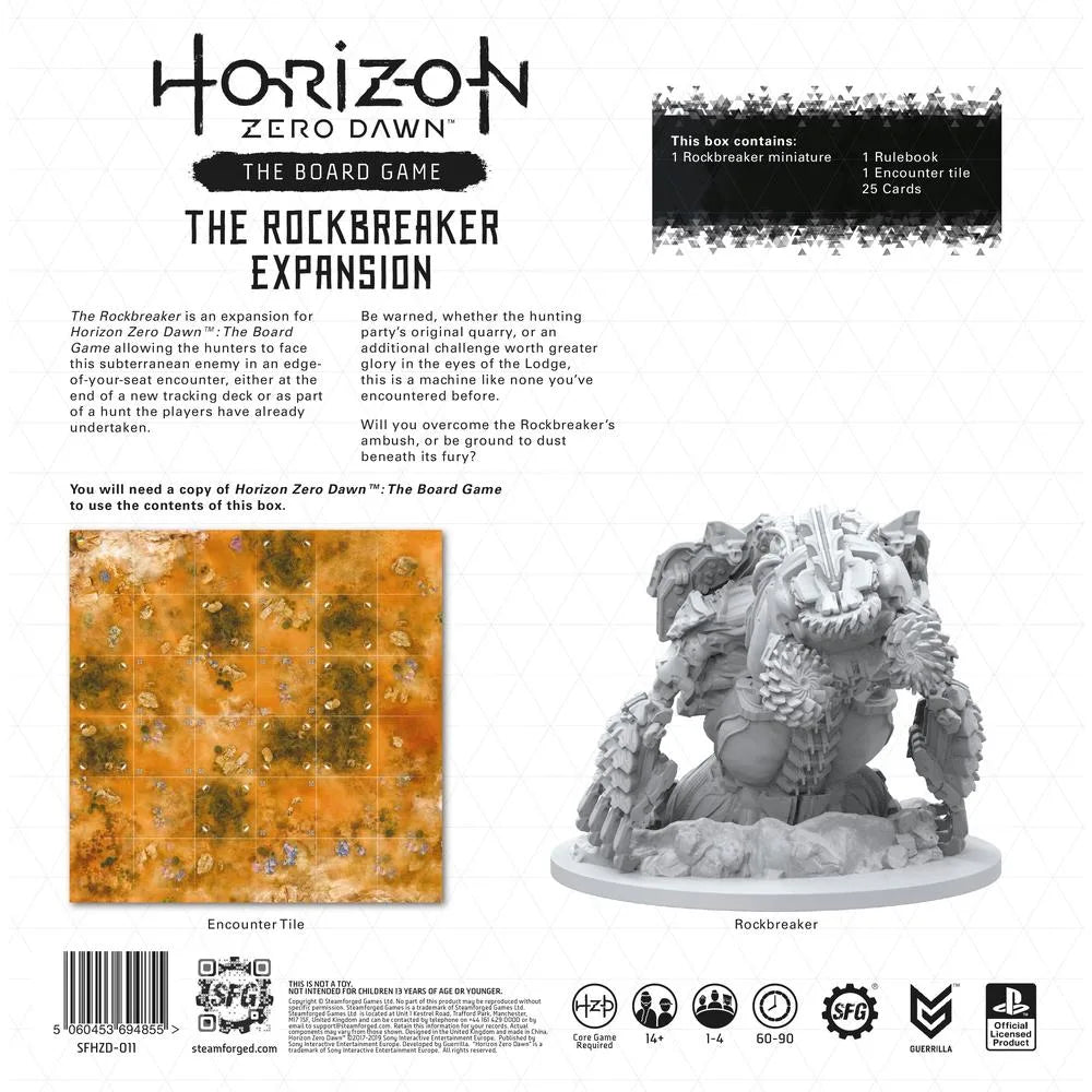 Horizon Zero Dawn Board Game - Rockbreaker Expansion