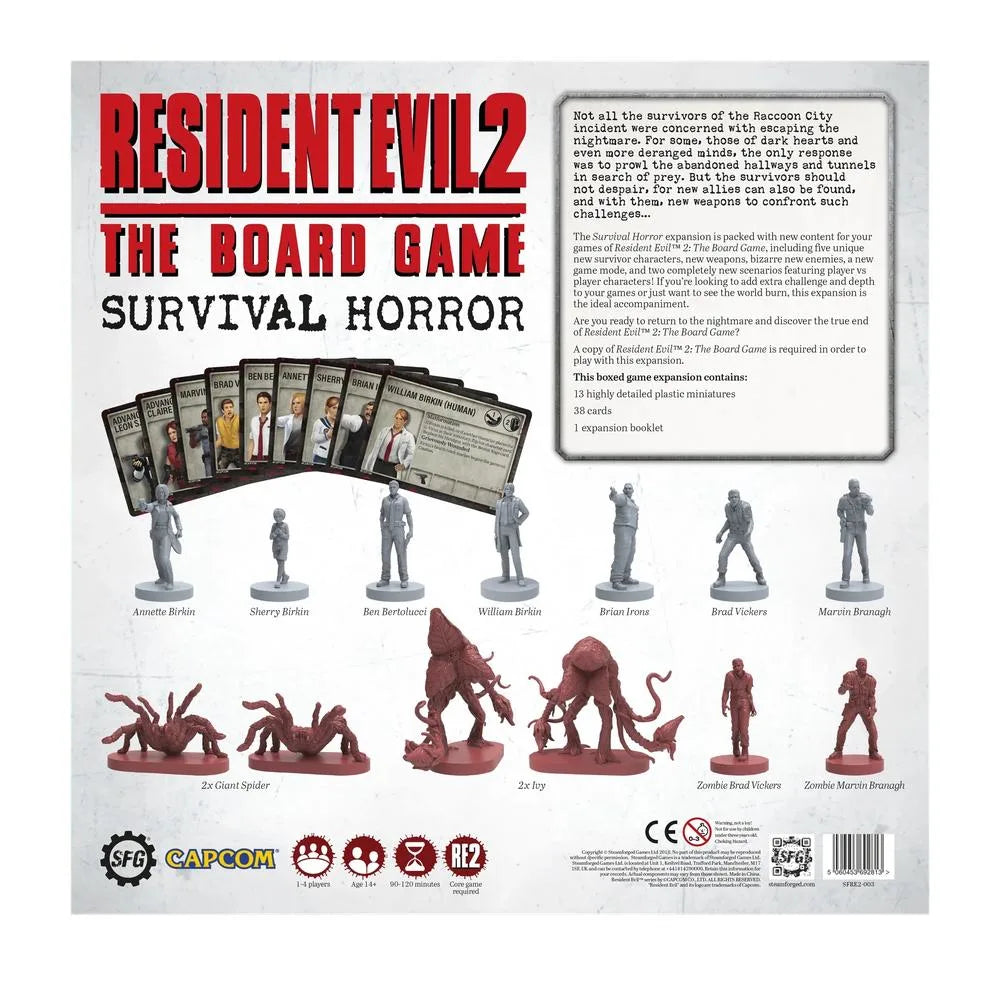 Resident Evil 2: The Board Game - Survival Horror Expansion