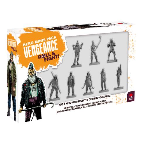Vengeance: Roll: & Fight Hero Minis Pack
